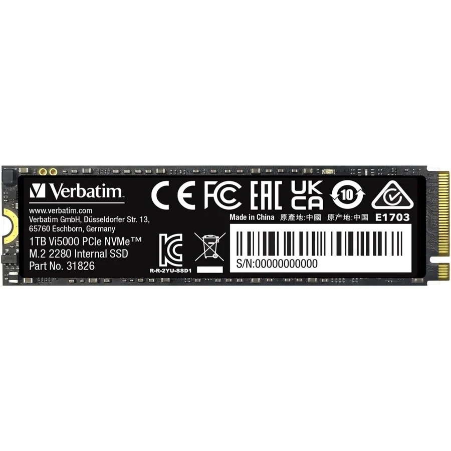 Verbatim SSD Vi5000 1TB M.2 PCIe