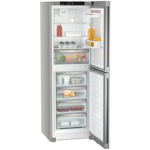 Liebherr Combina Frigorifica CNsfd 5204 Easy Fresh No Frost Super Cool 319L Clasa D Argintiu