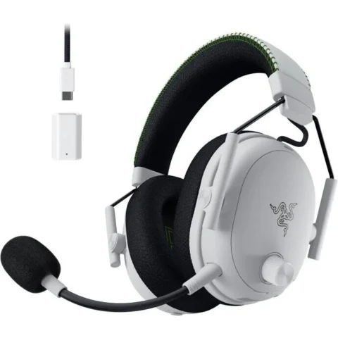 Razer Casti BlackShark V3 X Hyperspeed for Xbox (white, 2.4 GHz dongle, Bluetooth, USB)