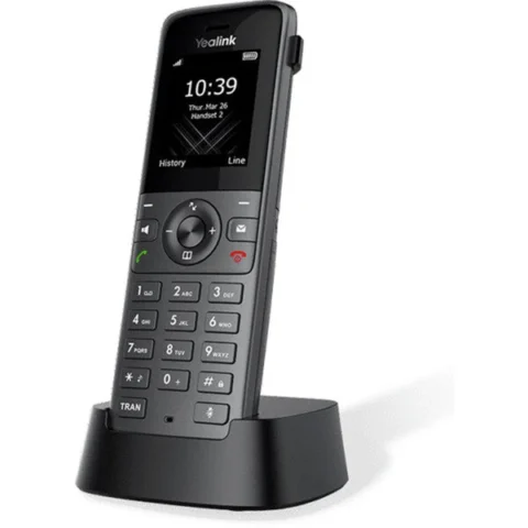 YEALINK GPS W73H, analog telephone dark grey, DECT handset