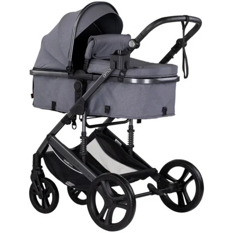 Chipolino Carucior Amore 2 in 1 Varsta 0 – 4 Ani Maxim 22KG Gri