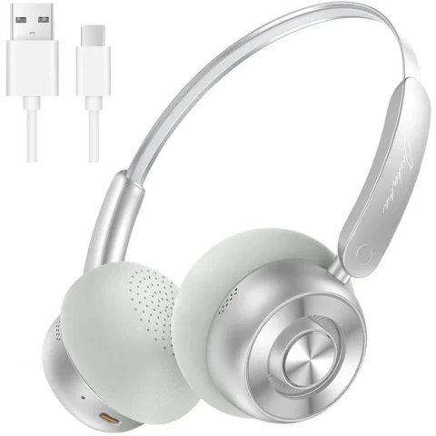 Onikuma Casti Wireless GT820 Bluetooth 5.4 Argintiu