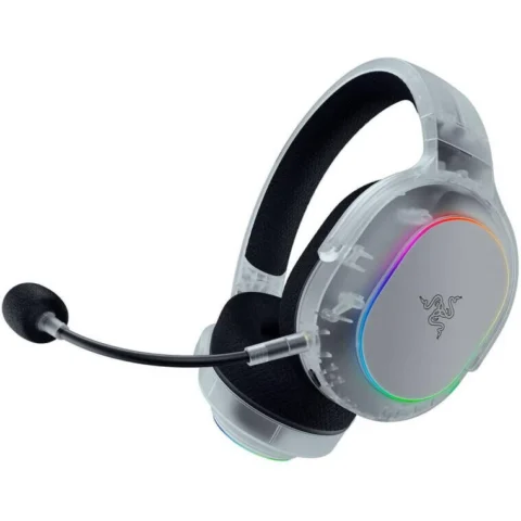 Razer Casti Gaming Barracuda X Chroma Phantom White Edition