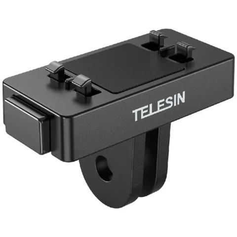 Telesin Accesoriu Camera Video Actiune compatibil cu Insta360 Ace Pro 2 / Ace Pro, Negru