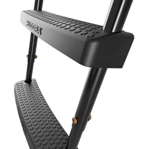 Hudora Jucarie universal ladder 70 to 100cm black, for trampolines