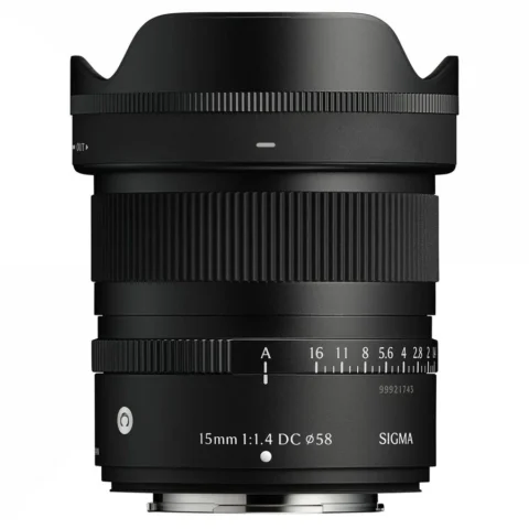 Sigma Obiectiv Foto Mirrorless Montura X 15mm F1.4 DC Black