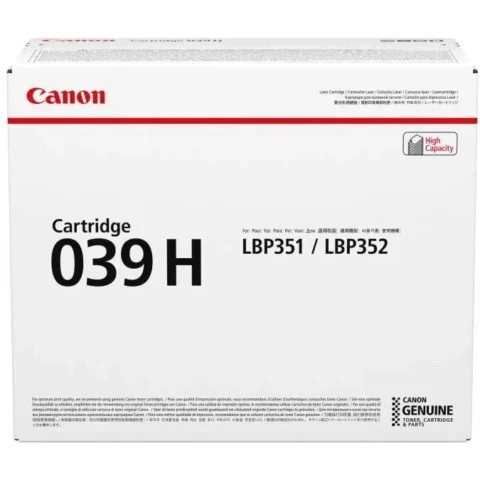 Canon Consumabil Toner Black 25,000 pages CRG-039H