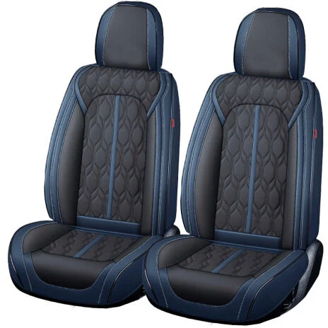 Carguard Huse Auto Deluxe Premium 5 Locuri Piele Ecologica Perforata Albastru Inchis / Negru Carguard Huse Auto Deluxe Premium 5 Locuri Piele Ecologica Perforata Albastru Inchis / Negru