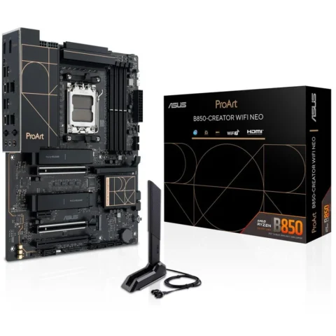 ASUS Placa de Baza PROART B850-CREATOR WIFI NEO AMD B850 Socket AM5 ATX