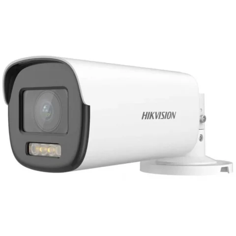 Camera bullet Turbo HD Hikvision DS-2CE19DF8T-AZE 2MP, lentila varifocala 2.8- 12mm, ColorVu, lumina alba 40m, WDR 130dB, IP68