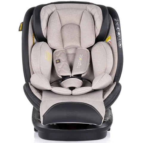 Chipolino Scaun Auto Copii Hypnotic I-Size 40-150CM cu Isofix Varsta 0 – 12 Ani Tiramisu