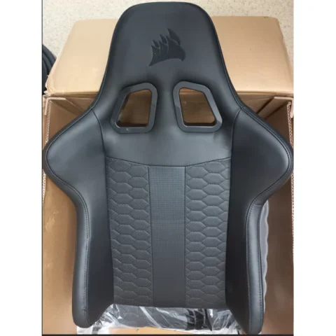 Corsair Scaun Gaming Resigilat TC100 Relaxed Piele cu Tetiera Negru