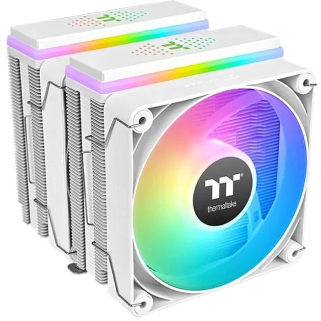 Thermaltake ASTRIA 600 ARGB Lighting CPU Cooler – White, CPU cooler white, 120 mm