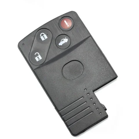 Carguard Carcasa pentru Cheie Mazda 3+1 Butoane Negru