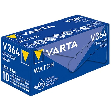 Varta BATERIE ARGINT AG1 SR621SW V364