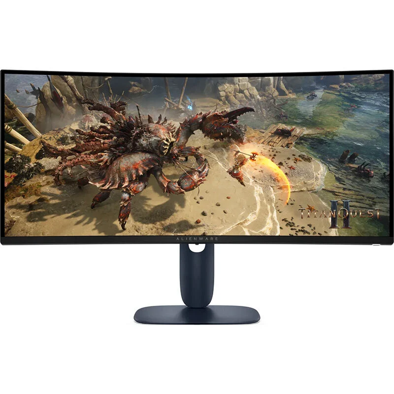 Alienware Monitor LED Gaming Curbat AW3425DWM 34 inch UWQHD VA 1ms 180Hz Black
