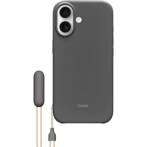 Apple GPS Beats Kickstand Case with MagSafe and Camera Control, grey, iPhone 17