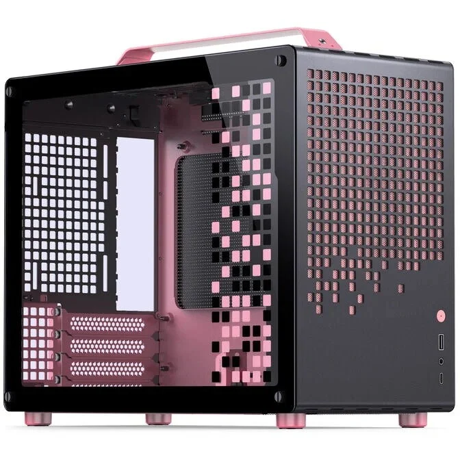 Jonsplus Carcasa Z20 Micro-ATX Roz