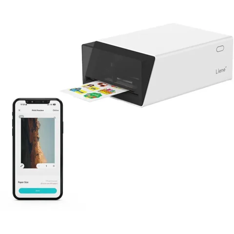 Liene Imprimanta Foto Portabila Pix Cut 2-in-1