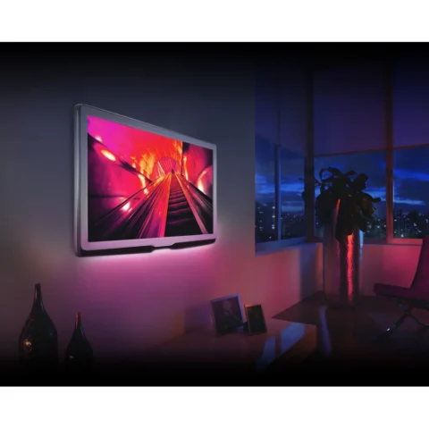 Phenom Banda LED TV 1m Iluminare Fundal USB IP65 Control Integrat RGB