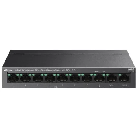 TP-Link Switch 8P Gigabit PoE Unmanaged Negru