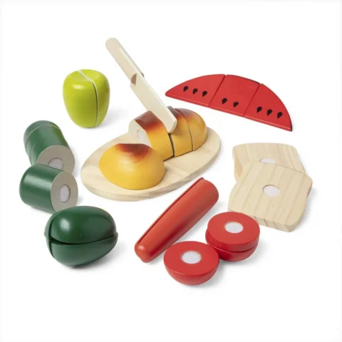 Spinmaster Spin Master Melissa & Doug – Cutting Fun Set, Play Kitchen
