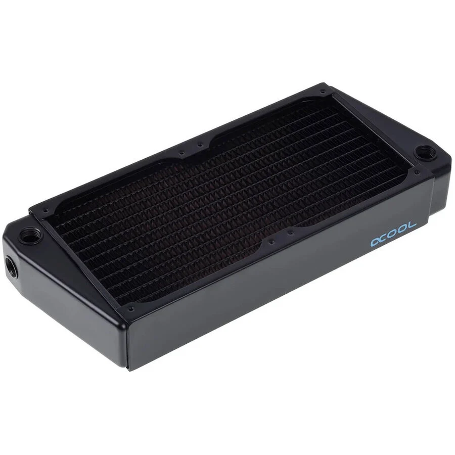 Alphacool Radiator NexXxoS XT45 Full Copper X-Flow 240mm Negru