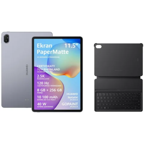 Huawei Tableta MatePad 11.5 (2025) Display TFT 11.5Inch RAM 8GB Memorie Flash 256GB Wi-Fi Bluetooth Tastatura Inclusa Gri