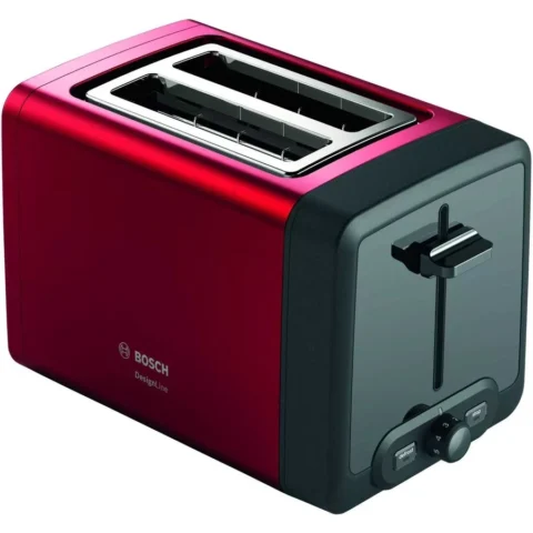 Bosch Prajitor de paine Design Line 2 felii 970W Rosu Bosch Prajitor de paine Design Line 2 felii 970W Rosu