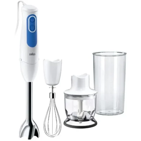 Braun Mixer Vertical MQ3025WH 2 Viteze 700W Blue White