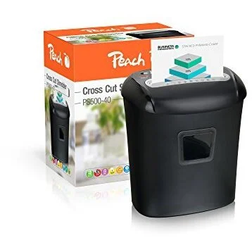 Peach Cross Cut shredder PS500-40 – black