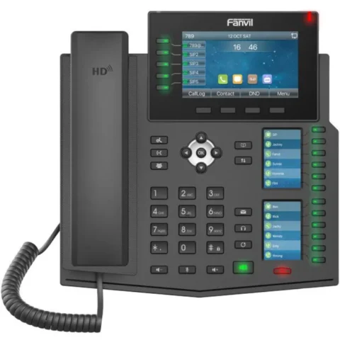 FANVIL Telefon IP X6U SIP Gri/Negru FANVIL Telefon IP X6U SIP Gri/Negru