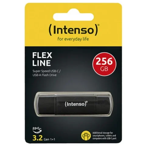 Intenso Memorie USB Flex Line 256GB USB-C Black