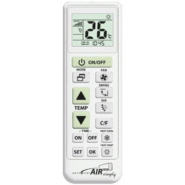 Generic Telecomanda Universala K-JL42533-UNI pentru Aparate Aer Conditionat Alb Generic Telecomanda Universala K-JL42533-UNI pentru Aparate Aer Conditionat Alb