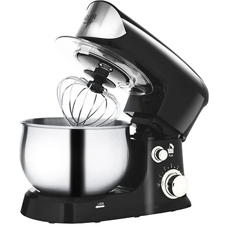 Adler Mixer Planetar AD 4226 Capacitate Bol 3L 6 Viteze 700W Negru/Argintiu Adler Mixer Planetar AD 4226 Capacitate Bol 3L 6 Viteze 700W Negru/Argintiu