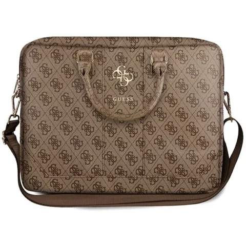 Guess 4G Big Logo compatibila cu laptop 16 inch Brown Guess 4G Big Logo compatibila cu laptop 16 inch Brown