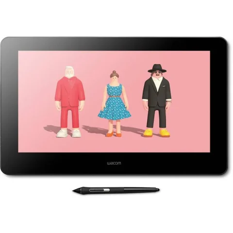 Wacom Tableta Grafica Cintiq Pro 16 2021 Display IPS 15.6Inch Multitouch Capacitativ Interfata USB / HDMI Negru