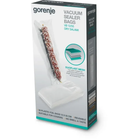 Gorenje Set Pungi Vidat VB12/55 12x55CM 30 Bucati Transparent