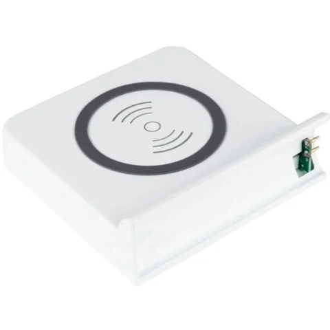 Good Connections Qi Wireless Charging Pad 15 Watt right (white, for USB desktop fast charging station PCA-D006W (right side))