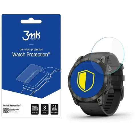 3MK Accesoriu smartwatch Watch Protection FlexibleGlass Lite compatibila cu Garmin Epix Pro Gen 2 47mm, Transparent