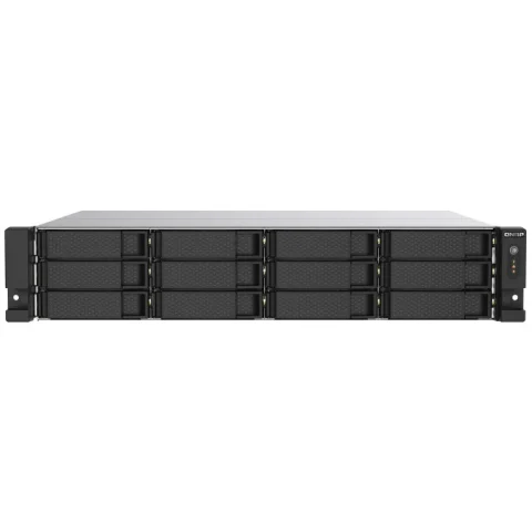Qnap NAS TS-1273AU-RP AMD Ryzen V1500B Quad Core 8GB DDR4 Black
