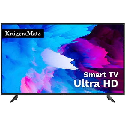 KrugerMatz Televizor LED KM0265UHD-S5 Smart Ultra HD 65Inch 165CM Negru