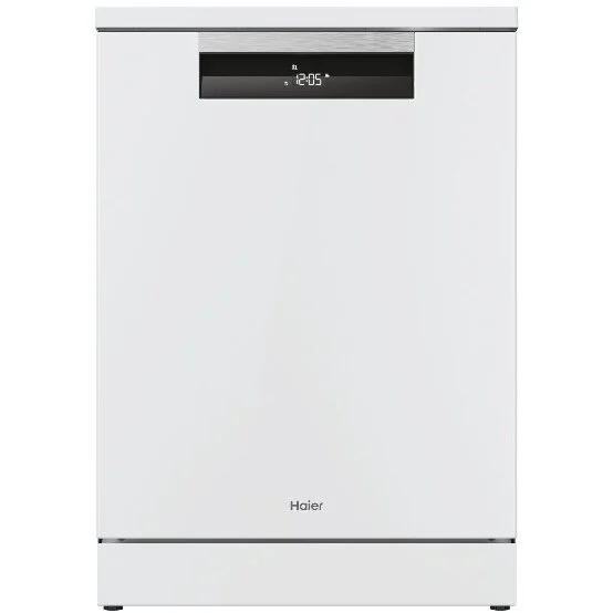 Haier Masina de Spalat Vase XF 6B2M3PW 16 Seturi 10 Programe Clasa B Motor Inverter WiFi H-Spray Arm Flex Zone Part Light Powerwash Automatic Open Door 60Cm Alb