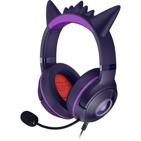 Razer Casti Kraken Kitty V2 Pokémon Gengar Ed Gaming