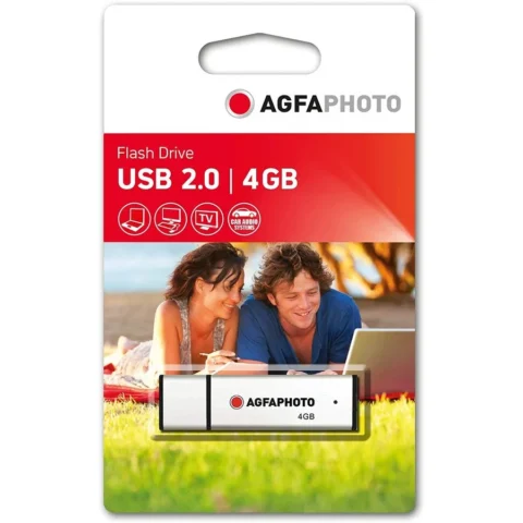 AgfaPhoto Memorie USB 4GB USB 2.0 Silver