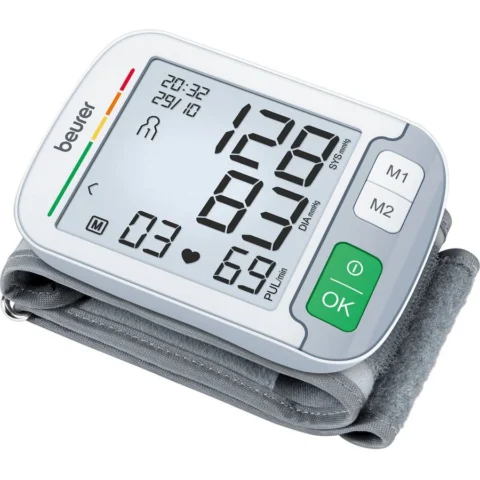 Beurer Tensiometru BC 51 wrist blood pressure monitor (white/gray)