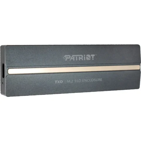 Patriot Hard disk TXD M.2 PCIe SSD ENCLOSURE, drive enclosure (black)