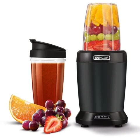 Sencor Blender Nutri Smoothie S-SNB4303BK 0.8 Litri + 1 Litru 1200W Black