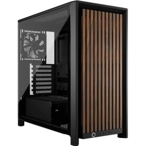 Corsair Carcasa FRAME 4000D Wood RS Black-Walnut
