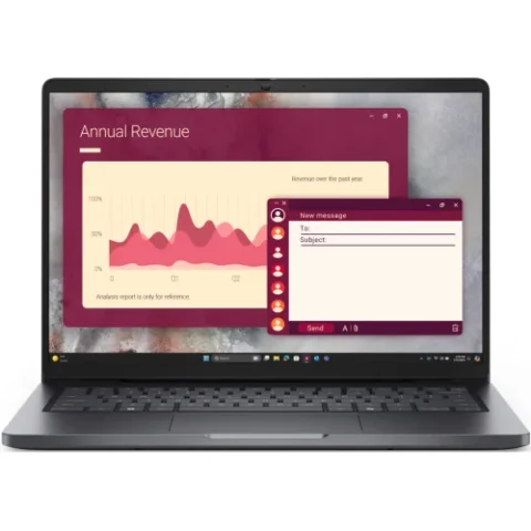 Dell Laptop Pro 14 PC14250 FHD+ 14 inch Intel Core 5 120U 16GB 512GB SSD Linux Magnetite